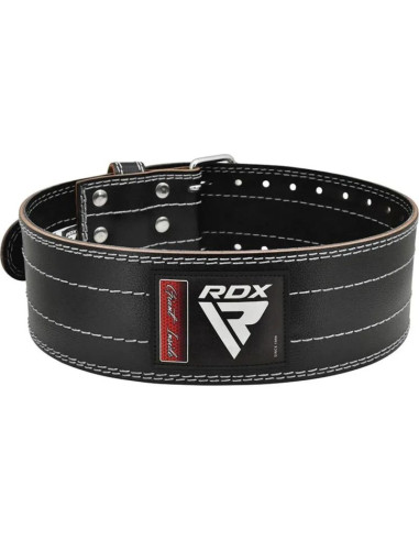 Pas skórzany kulturystyczny rd1 rdx czarny s