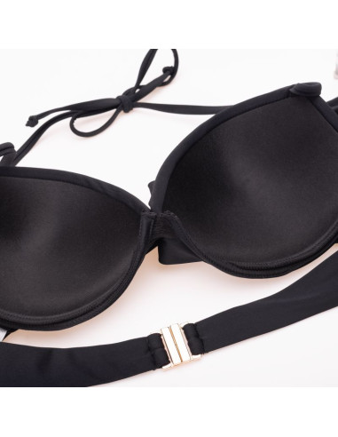 Damska góra stroju kąpielowego alcantara top w