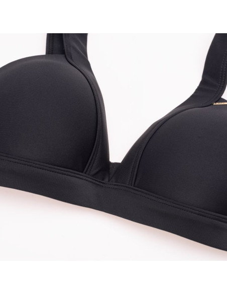 Damska góra stroju kąpielowego alcantare top w