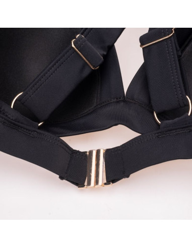 Damska góra stroju kąpielowego alcantare top w