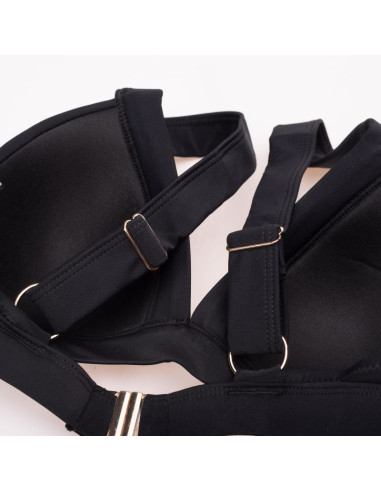 Damska góra stroju kąpielowego alcantare top w