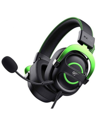 Słuchawki gamingowe havit h2002e (czarny/zielony)