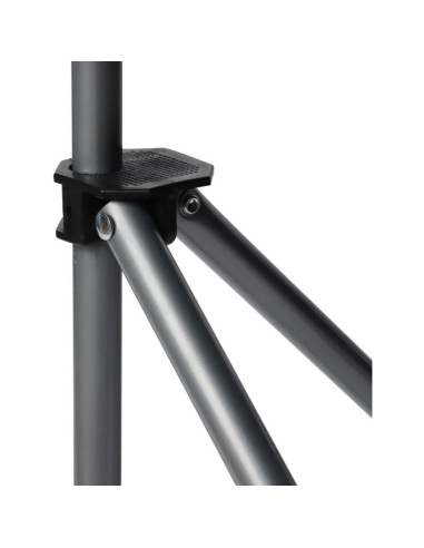 Fotel turystyczny składany trip 83x80x40cm czarny