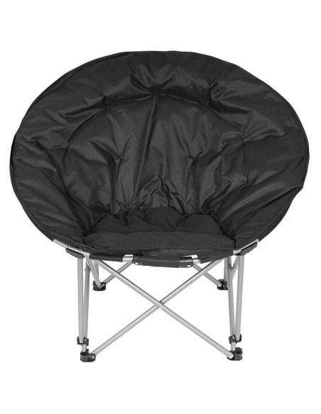 Fotel turystyczny składany trip 83x80x40cm czarny