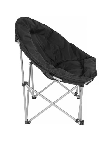 Fotel turystyczny składany trip 83x80x40cm czarny