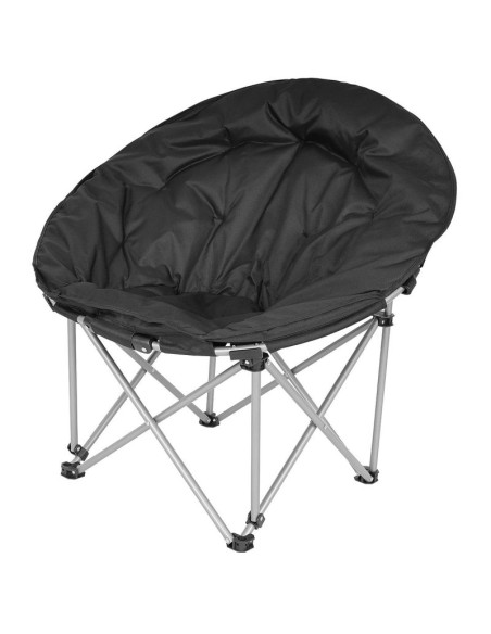 Fotel turystyczny składany trip 83x80x40cm czarny
