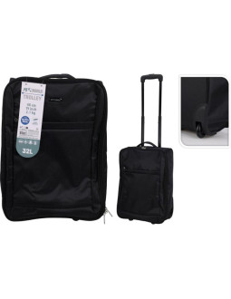 Walizka podróżna kabinowa 32l black proworld 2