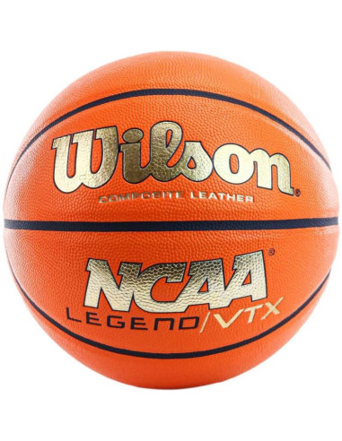 Piłka do koszykówki wilson ncaa legend vtx bskt orange/gold r.7