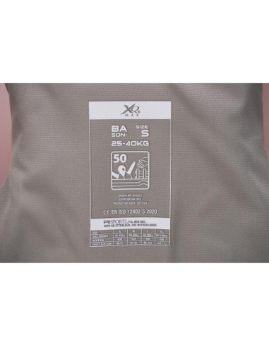 Kamizelka asekuracyjna kajakowa xqmax oxford r.s