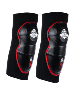 Skórzane ochraniacze na kolana "warrior" - dbx-kg - m