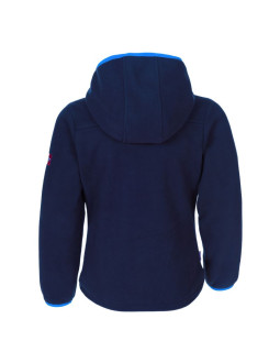 Kurtka polarowa dziecięca trollkids kids stavanger jacket navy/light blue wiatroszczelna niebieska (706-110) 2