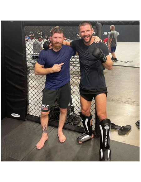 Ochraniacze na piszczele m - phantom white