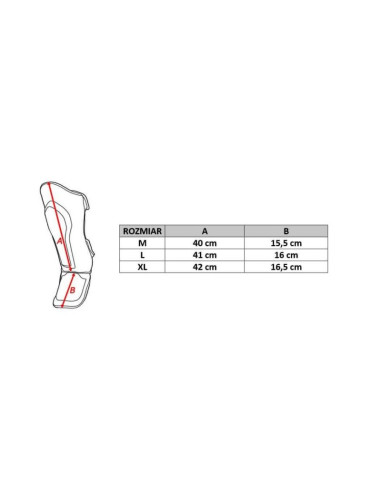 Ochraniacze na piszczele m - phantom white