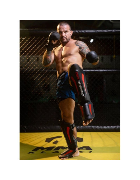 Ochraniacze na piszczele m - phantom red