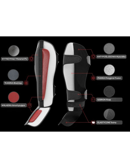 Ochraniacze na piszczele m - ninja