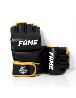 Rękawice fame mma ze skóry naturalnej | dbx bushido