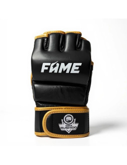 Rękawice fame mma ze skóry naturalnej | dbx bushido 2