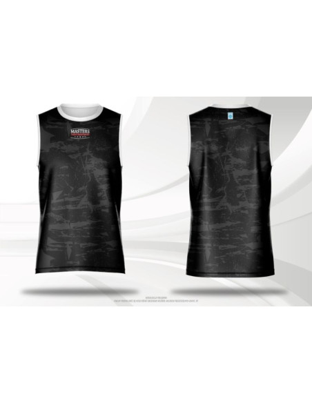 Koszulka bez rękawów masters do kick lightu (wako approved)