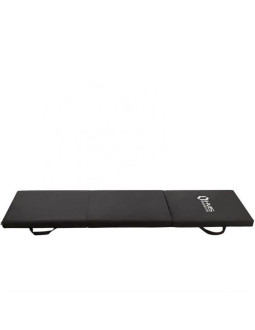 Materac gimnastyczny składany czarny 1800x600x500mm hms mgs02 2