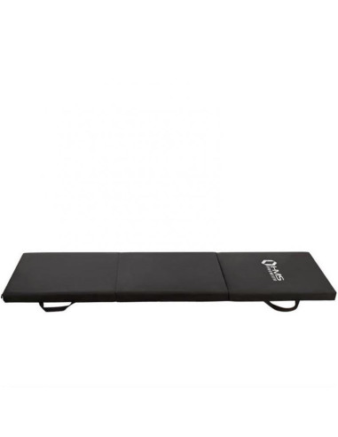 Materac gimnastyczny składany czarny 1800x600x500mm hms mgs02