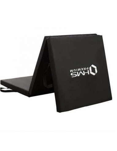 Materac gimnastyczny składany czarny 1800x600x500mm hms mgs02