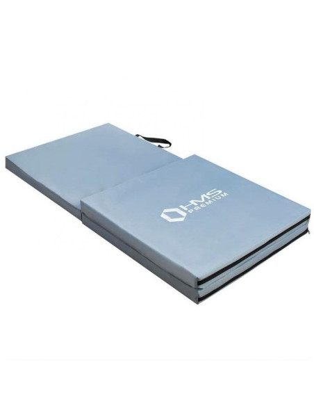 Materac gimnastyczny hms mgs02 składany szary 1800x600x500mm