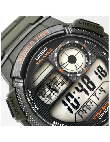 Zegarek męski casio ae-1000w-3avdf + box