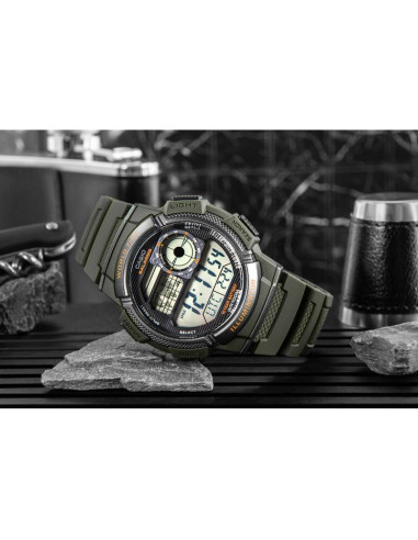 Zegarek męski casio ae-1000w-3avdf + box