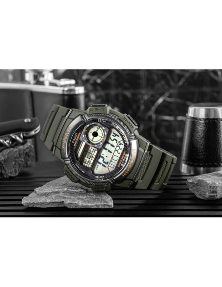 Zegarek męski casio ae-1000w-3avdf + box