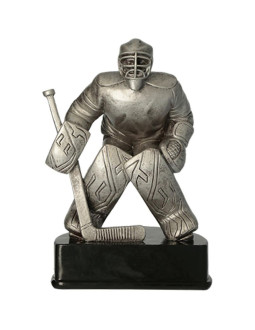 Figurka odlewana - hokej bramkarz