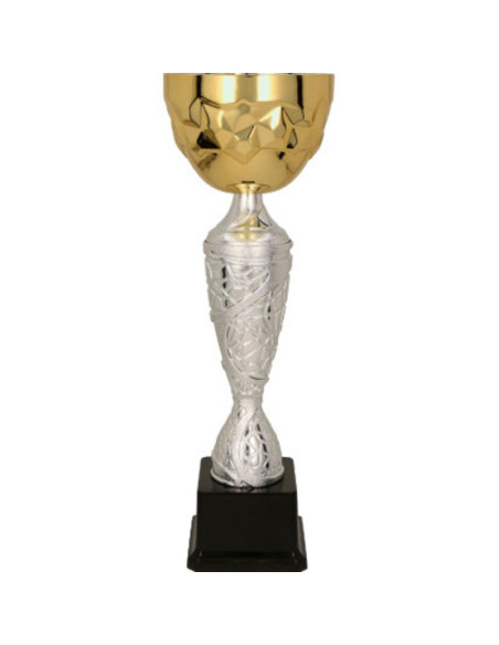 Puchar metalowy złoto-srebrny 4186a