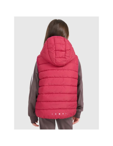 Bezrękawnik puchowy z wypełnieniem syntetycznym dziewczęcy 4f 4fjraw25tvjaf322-54s