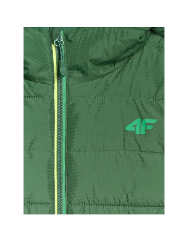 Bezrękawnik puchowy z wypełnieniem syntetycznym chłopięcy 4f 4fjraw25tvjam324-41s