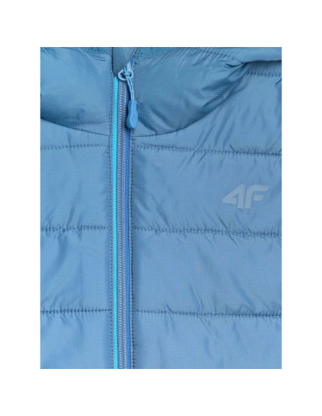 Bezrękawnik puchowy z wypełnieniem syntetycznym chłopięcy 4f 4fjraw25tvjam324-32s