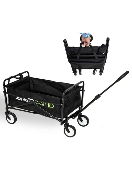 Wózek turystyczno plażowy składany 72x44x50cm z uchwytem