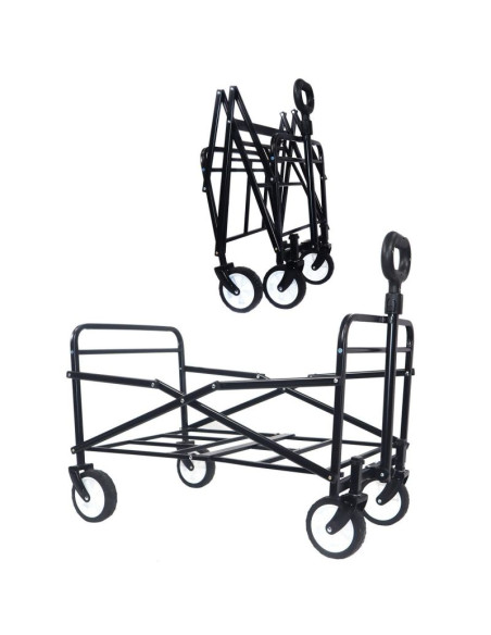 Wózek turystyczno plażowy składany 72x44x50cm z uchwytem