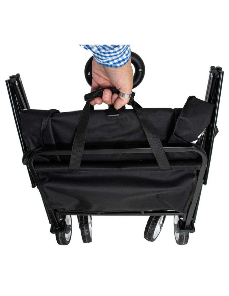 Wózek turystyczno plażowy składany 72x44x50cm z uchwytem