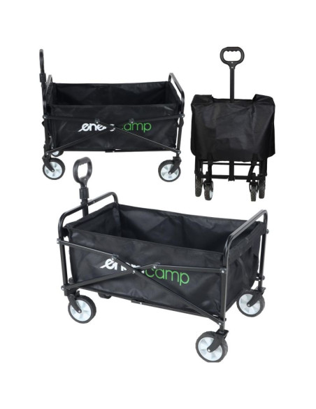 Wózek turystyczno plażowy składany 72x44x50cm z uchwytem