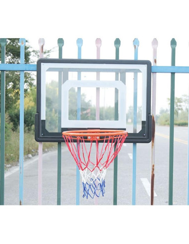 Tablica do koszykówki 82x58cm z obręczą 38cm huragan