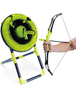 Zestaw gier 4w1 dart łuk siekierka shuriken