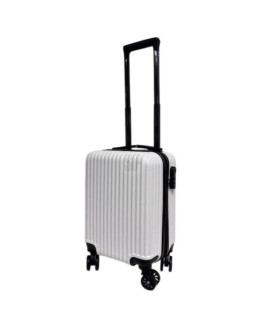 Walizka podróżna kabinowa 29l proworld biała