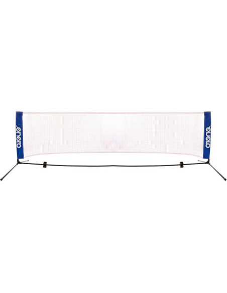 Siatka ze słupkami enero 310x73cm 2w1 do tenisa ziemnego, siatkonogi