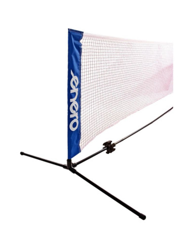 Siatka ze słupkami enero 310x73cm 2w1 do tenisa ziemnego, siatkonogi