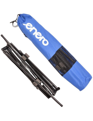 Siatka ze słupkami enero 310x73cm 2w1 do tenisa ziemnego, siatkonogi