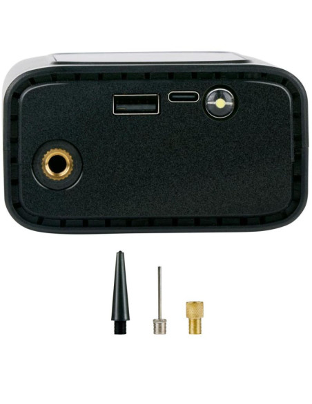 Kompresor samochodowy dunlop 150 psi cyfrowa sprężarka z funkcją powerbank