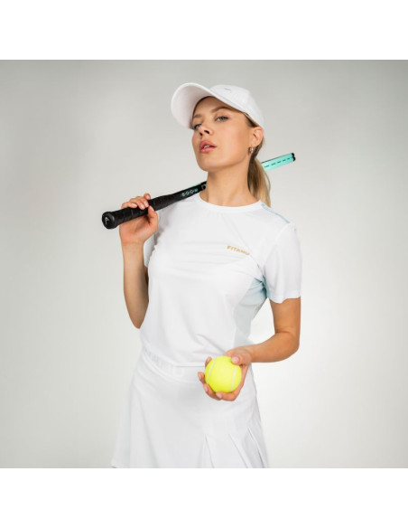 Damska koszulka z krótkim rękawem fisses w