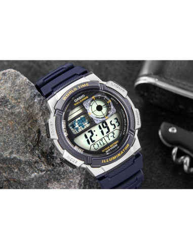 Zegarek męski casio ae-1000w-2avdf + box