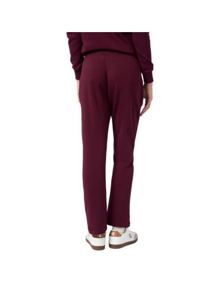 Spodnie damskie champion slim pants bordowe 118041 rs522