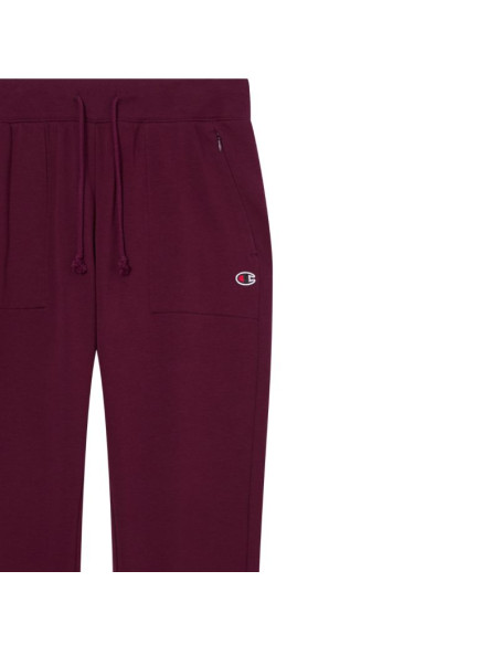 Spodnie damskie champion slim pants bordowe 118041 rs522