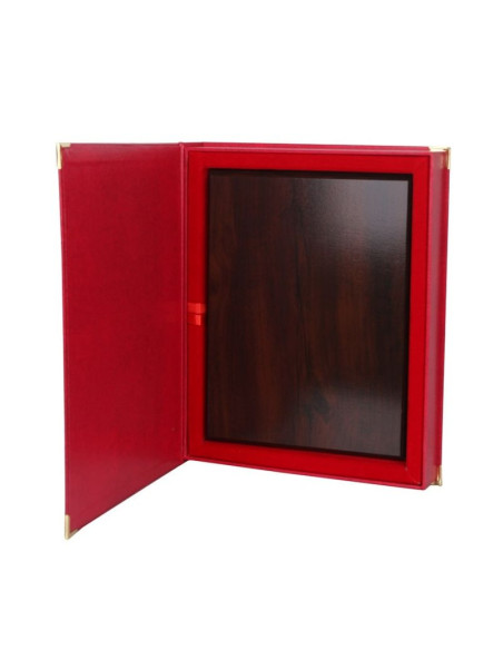 Etui z podkładem czerwone